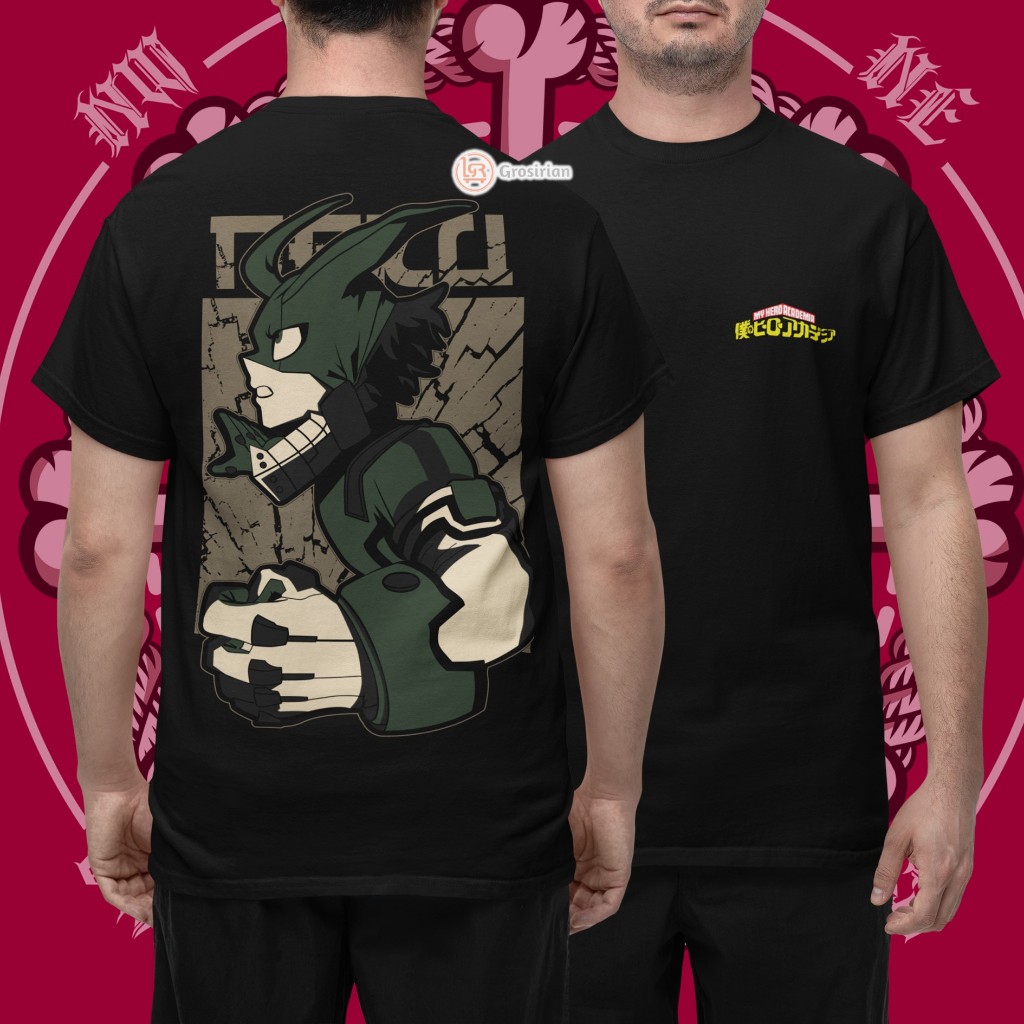 KAOS MY HERO ACADEMIA - KAOS ANIME MY HERO ACADEMIA, KAOS SABLON DTF - GROSIRIAN