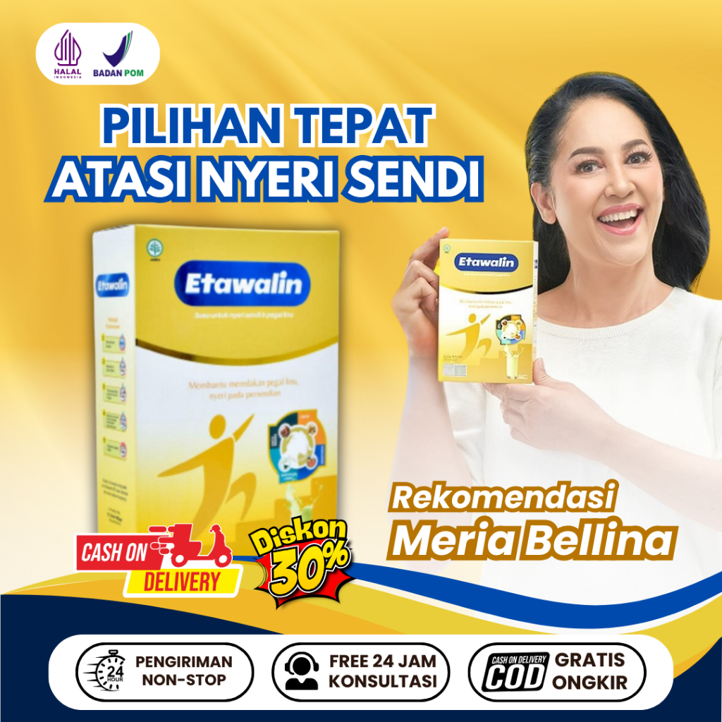 

Susu Etawalin Original Solusi Nyeri Sendi dan Pegal Linu 1 Box