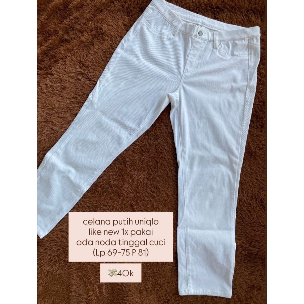 celana jeans, kulot preloved