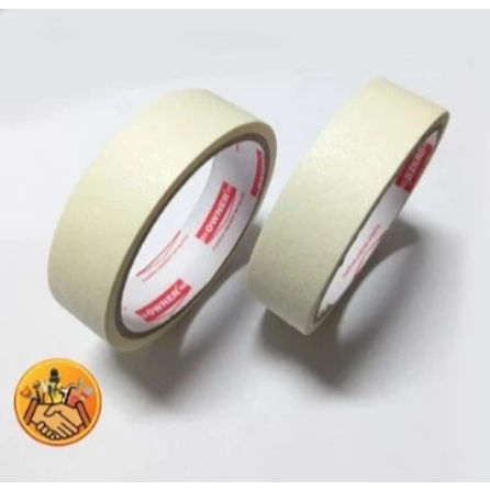

Masking Tape 24 Mm - LAKBAN KERTAS 1 Inch with Good Thickness
