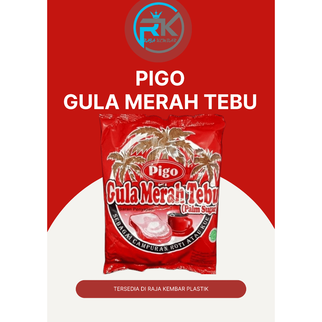 

PIGO GULA MERAH TEBU/PALM SUGAR PIGO 200GR