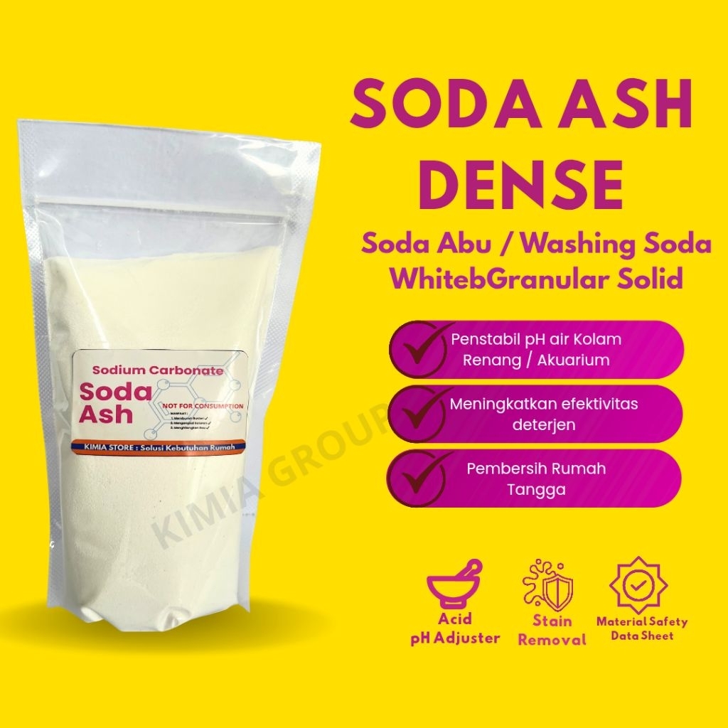 

Soda Ash 1Kg / Soda Abu / Laundry Booster / Washing Soda