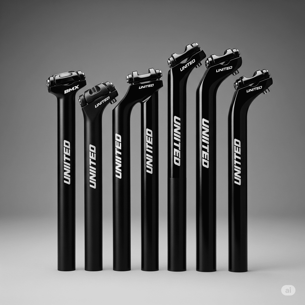 SEATPOST TIANG SADEL UNITED BERBAGAI TYPE DAN UKURAN SEPEDA GUNUNG MTB BMX SPAREPART SEPEDA TERMURAH