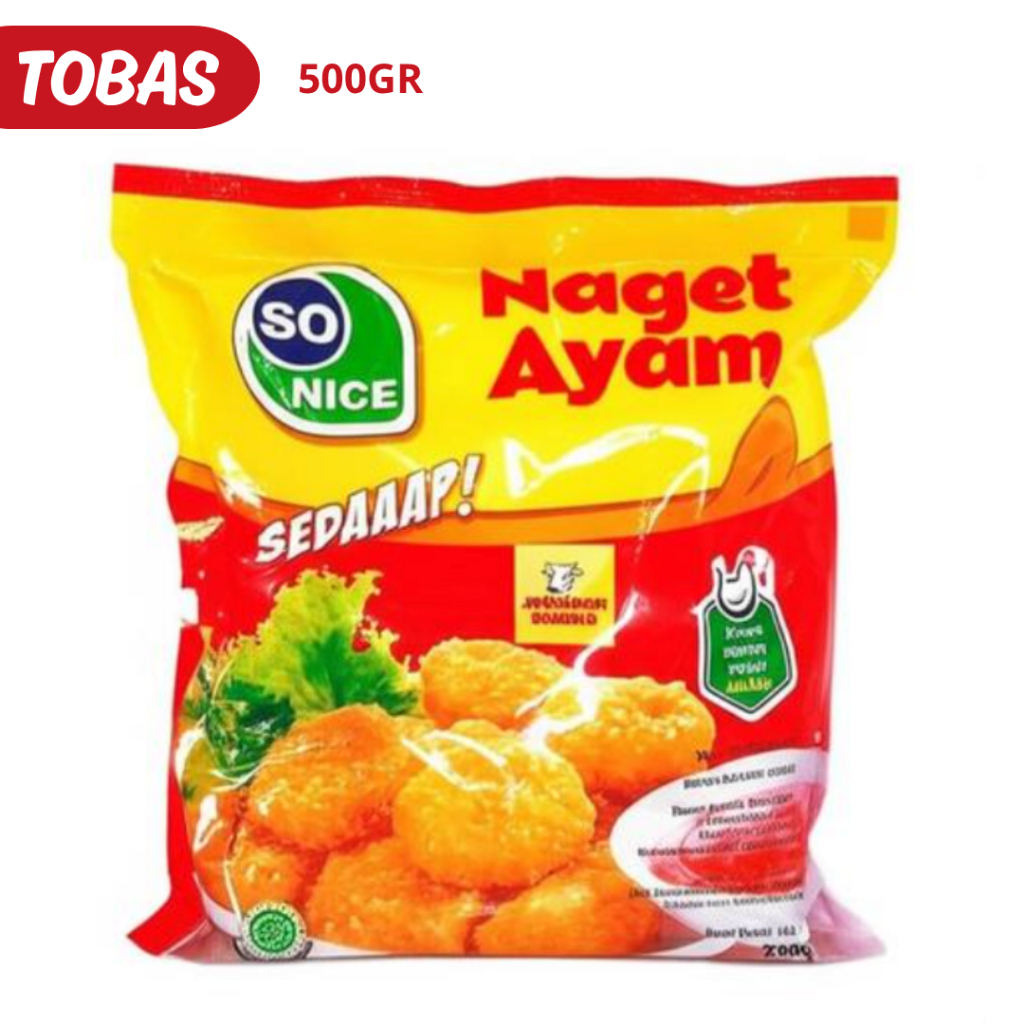 

Nugget Ayam So Nice / Nugget Ayam So Nice 500GR - Frozen Food Makanan Cepat Saji