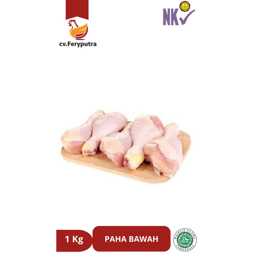 Paha Pentung Ayam 1 Kg Drumstick