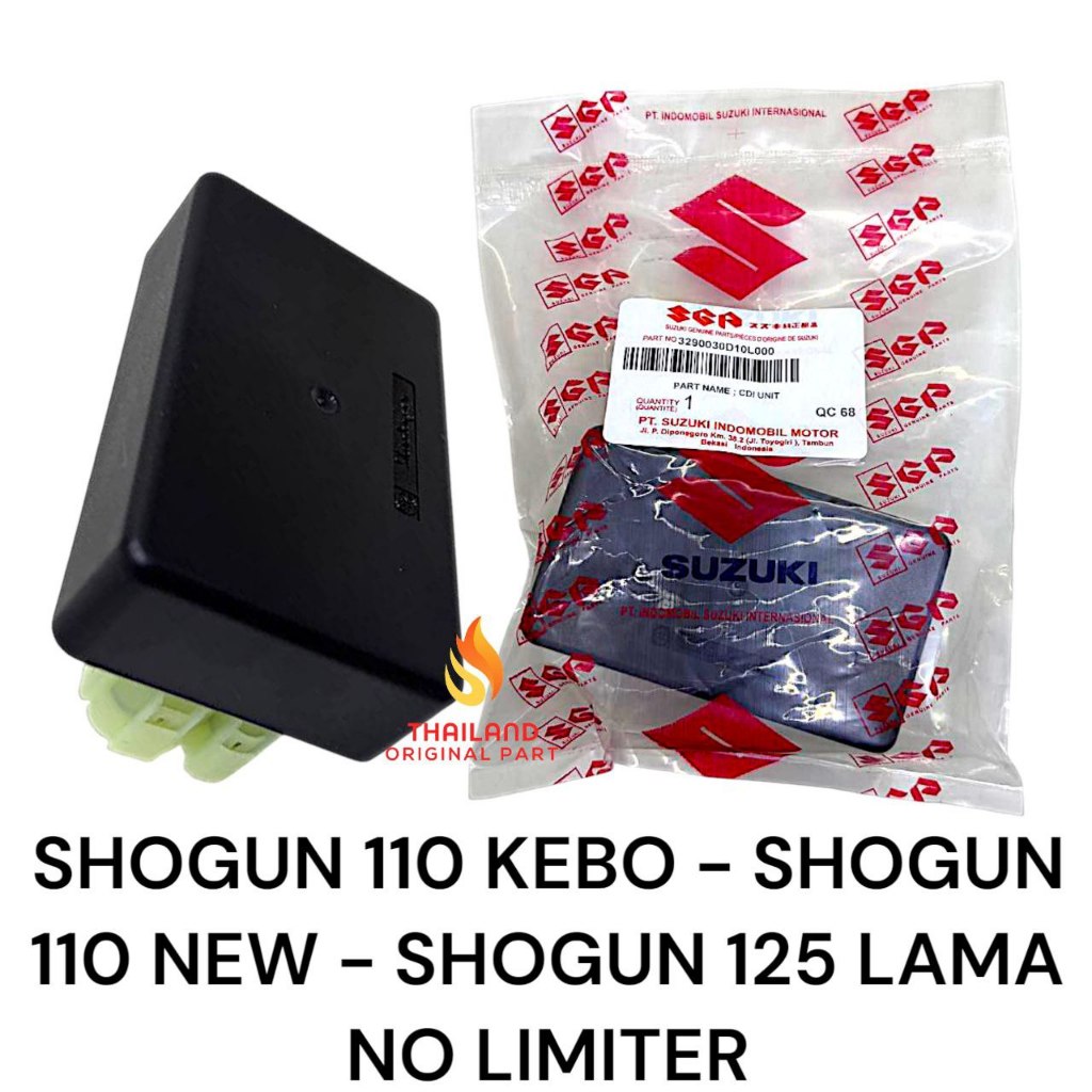CDI Shogun 110 Kebo / Shogun 110 New / Shogun 125 Lama No Limiter Original SGP KD68
