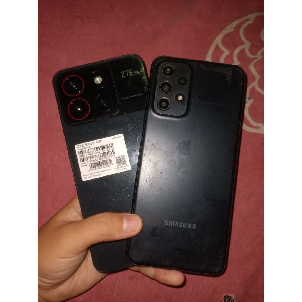 Hp Samsung a23 & ZTE blade a35 Second Ori (cek deskripsi)