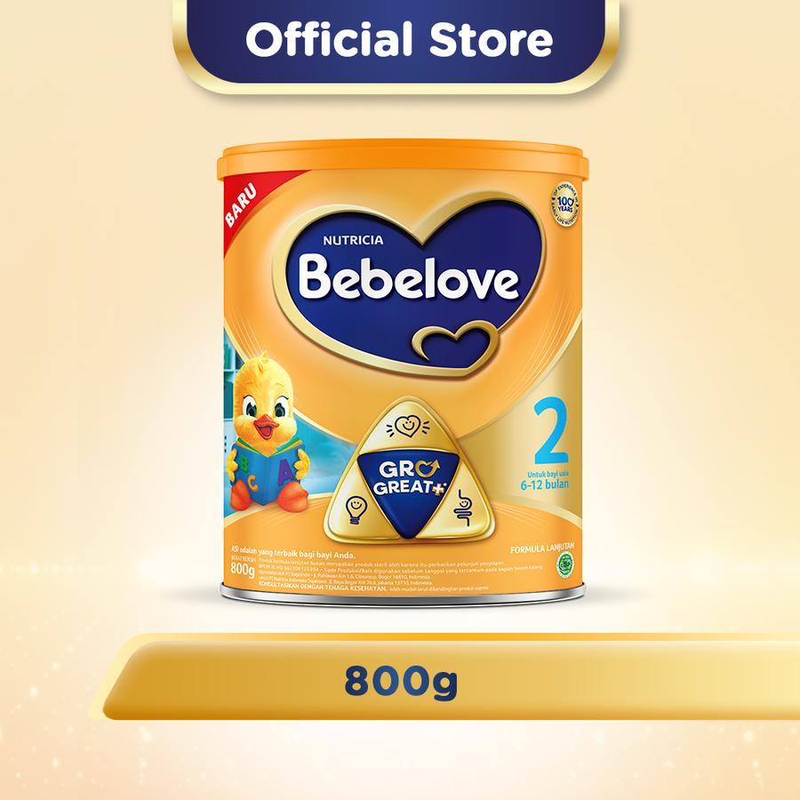 Bebelove 1/Bebelove 2 Susu Formula Bayi Bubuk 800 GR
