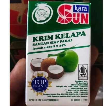 

Sun Kara Santan Kelapa [ 110mL ]