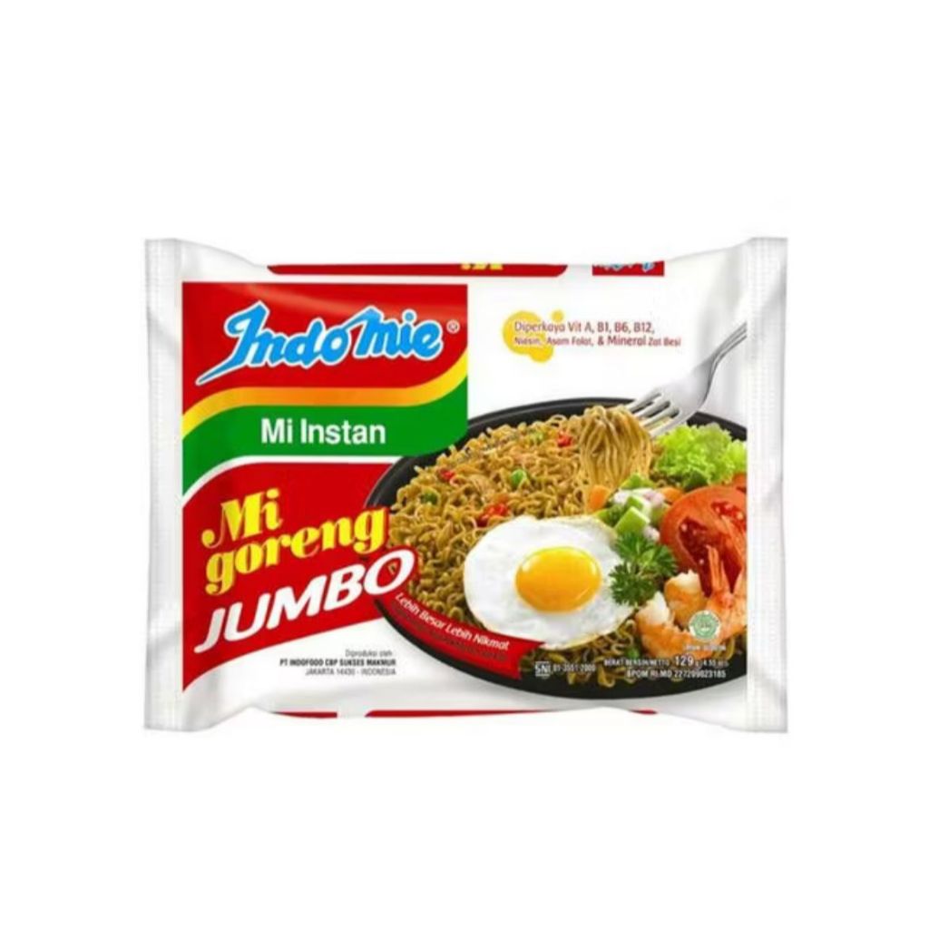 

Indomie Mie Goreng Jumbo Rasa Enak