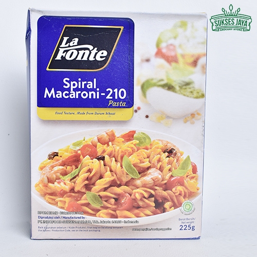 

La Fonte Spiral Macaroni-210 225gr