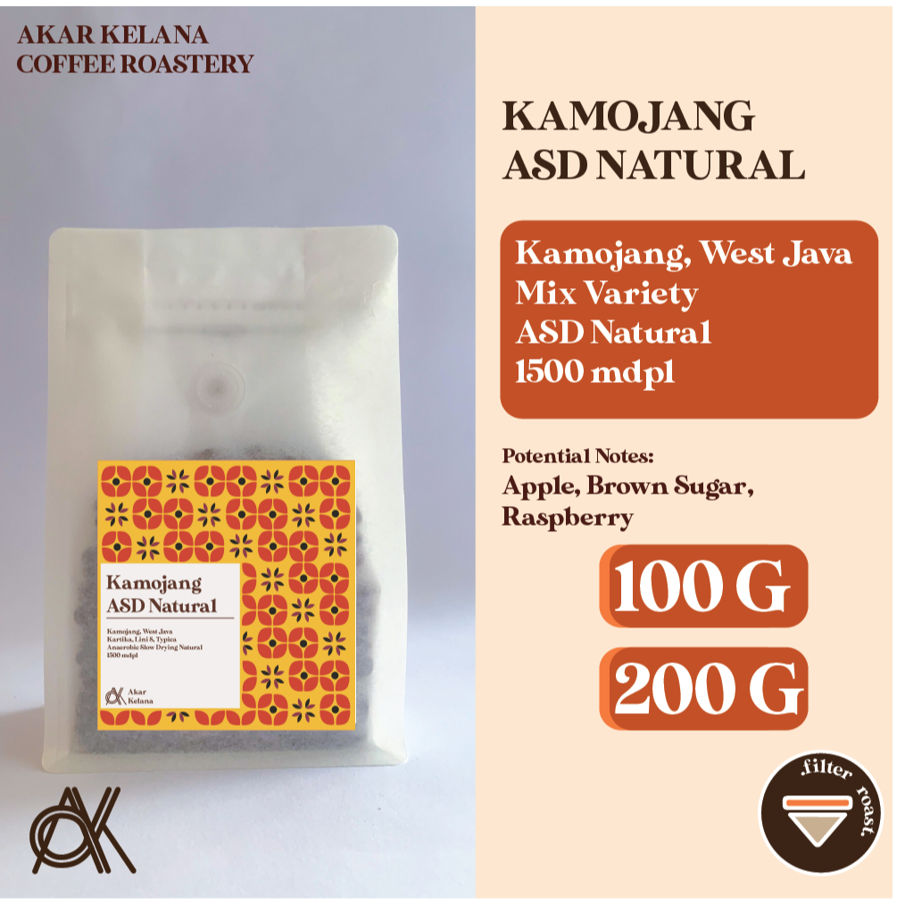

Kopi Arabika Filter Kamojang ASD Natural