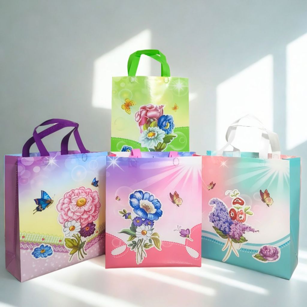 

Tas Souvenir premium varian Flower/Goodie bag/ Totebag wanita/ Pembungkus Kado & Kemasan/Gift Kantong-Hadiah Ultah