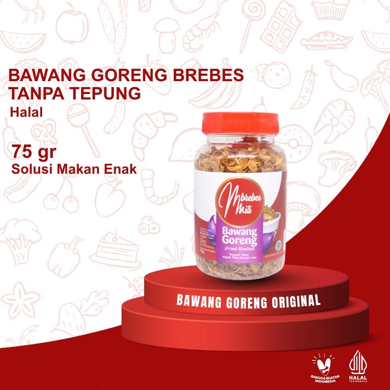 

Bawang Goreng Brebes MbrebesMili 75g – Tanpa Tepung