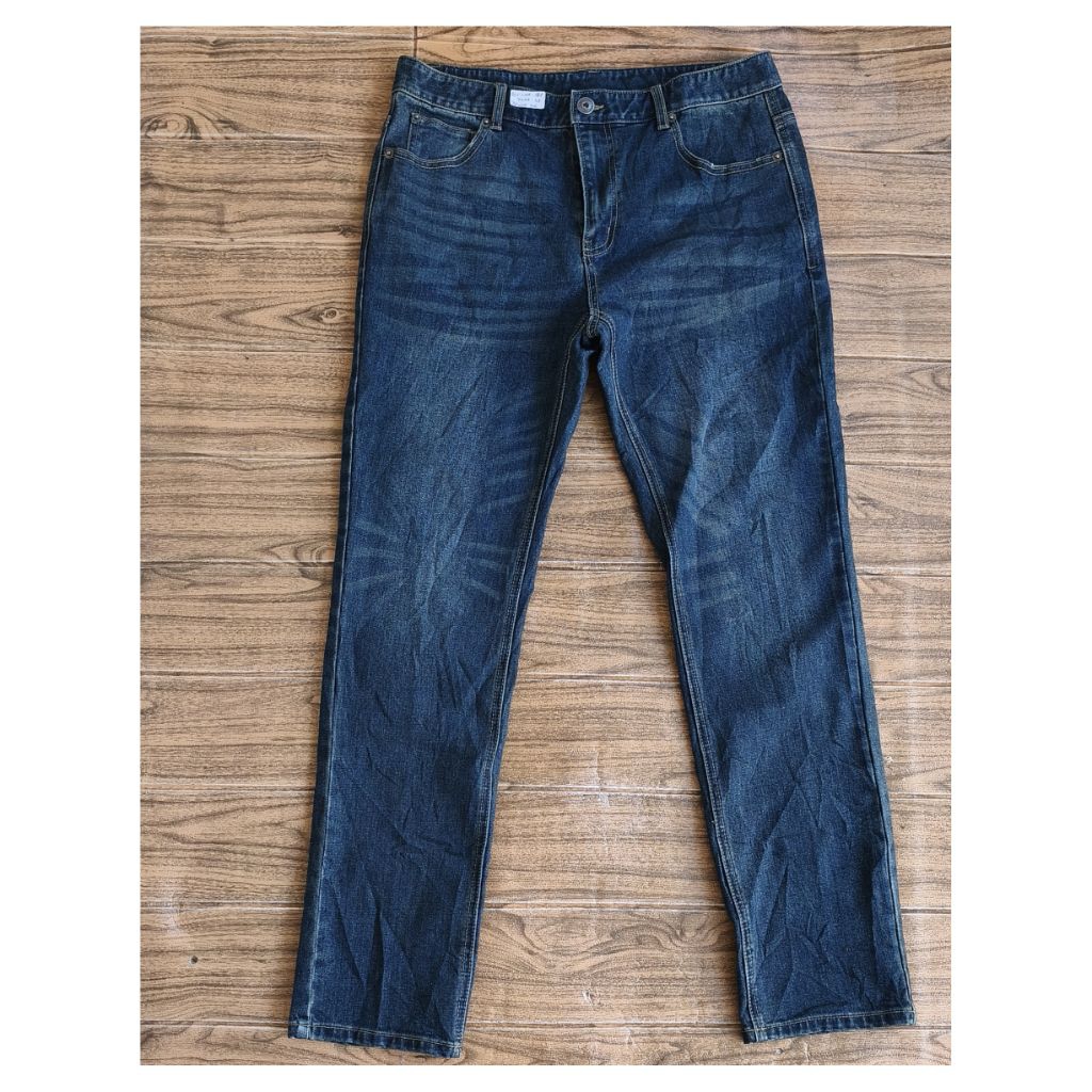 CELANA PANJANG JEANS PRIA WASHING F2F SLIM SIZE _32 YKHR42