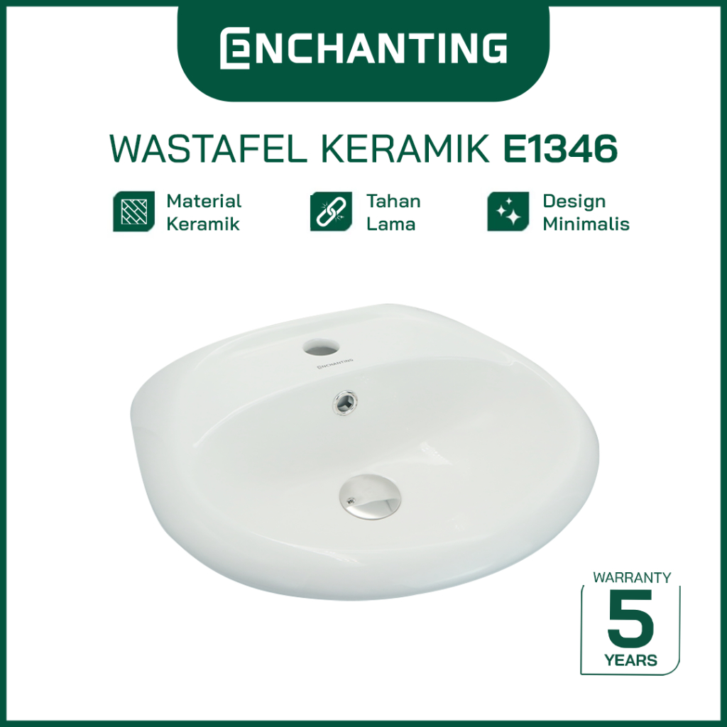 Wastafel Keramik Europe Enchanting E1346
