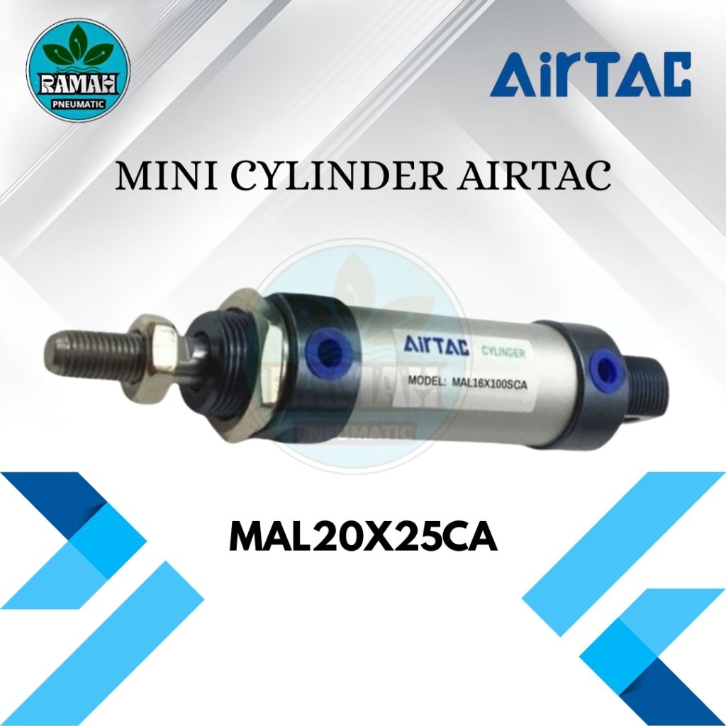 MINI CYLINDER MAL-20X25SCA AIRTAC MAL20X25