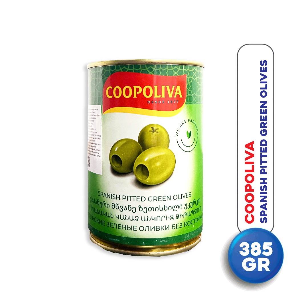 

[oddsolshop] pekanbaru/Coopoliva Green Olives 385GR