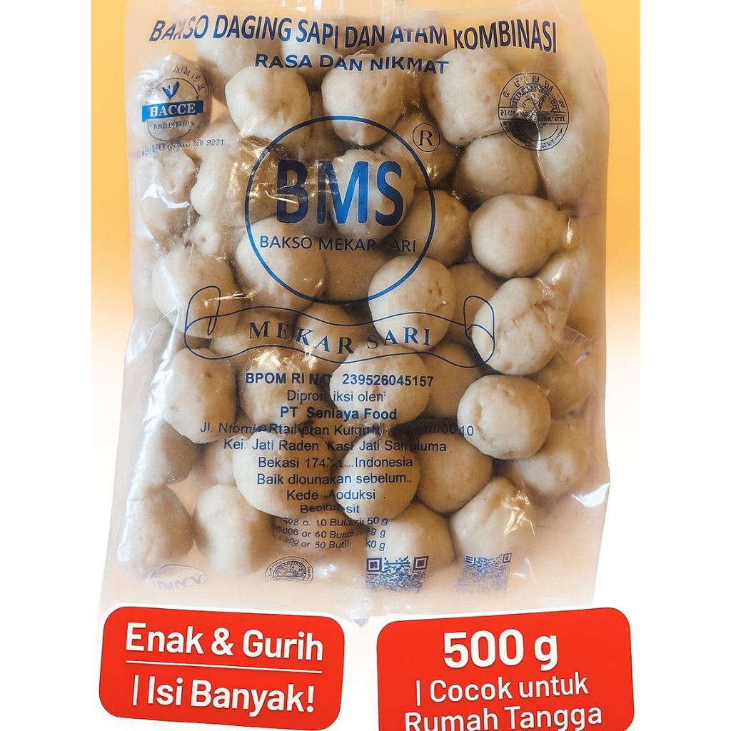 

BAKSO DAGING MEKARSARI BMS ISI 25 / BSO BMS