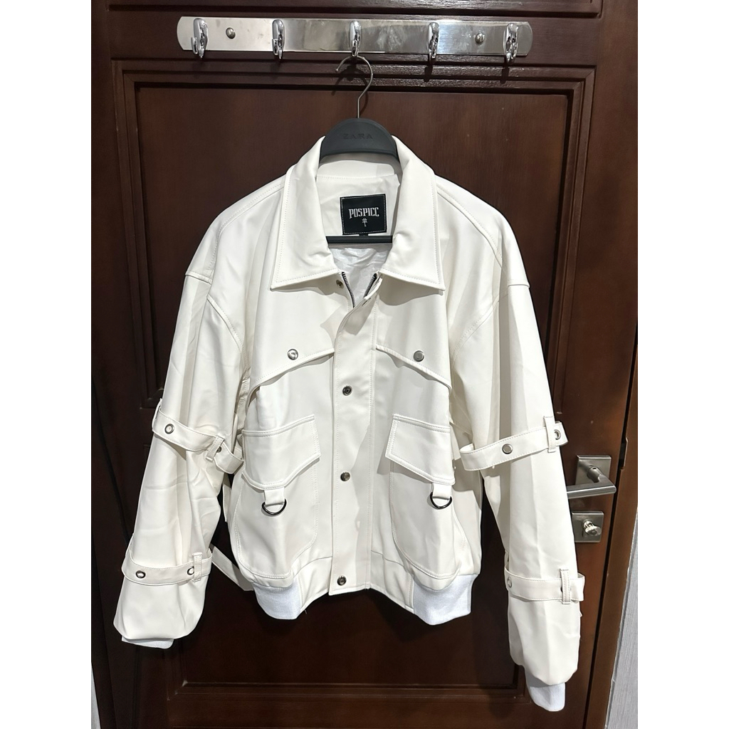 pospicc leather jacket UNISEX