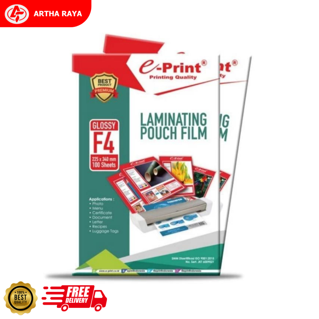 

Plastik Laminating E-Print F4 Eco