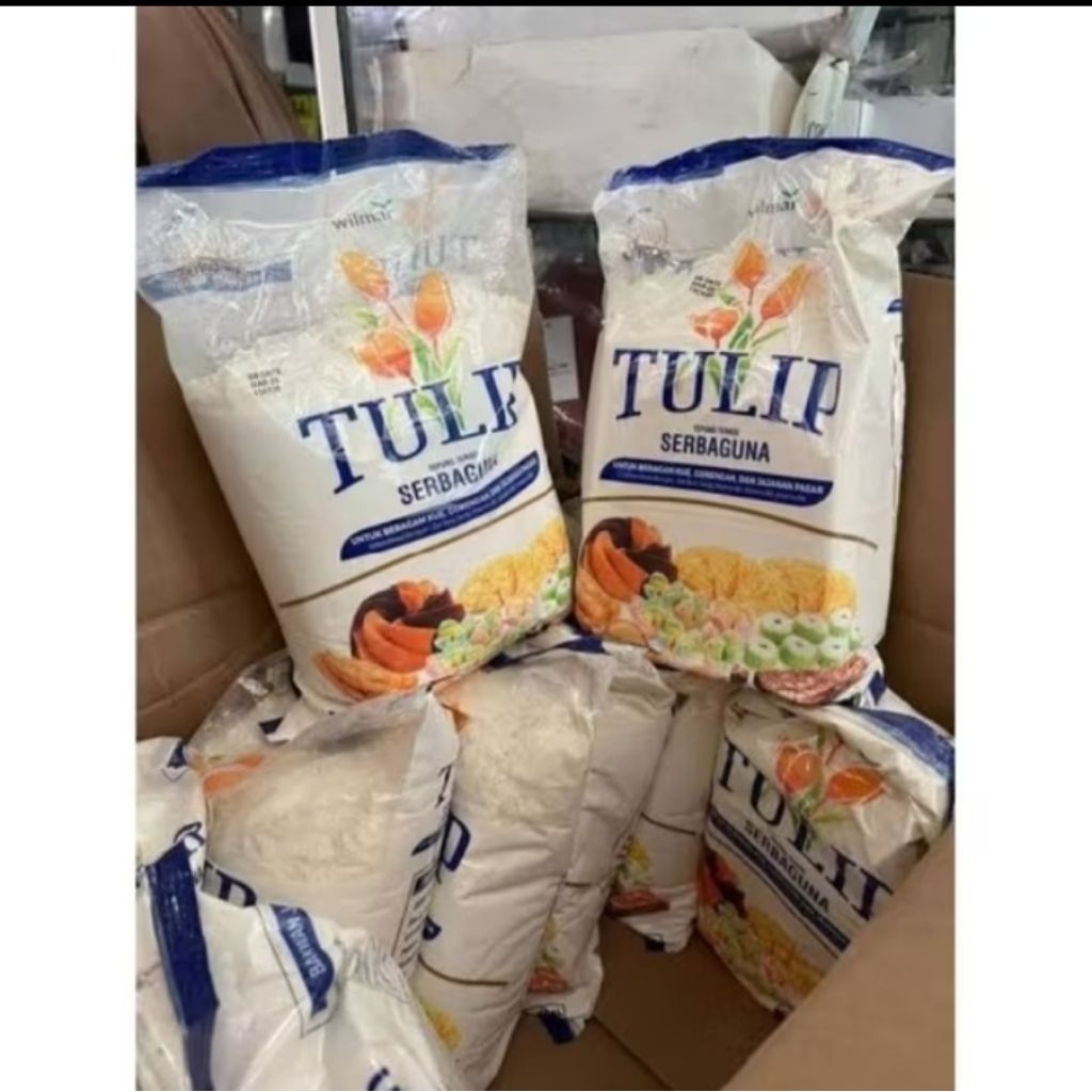 

tepung terigu tulip 1 kg/ 1000 gram