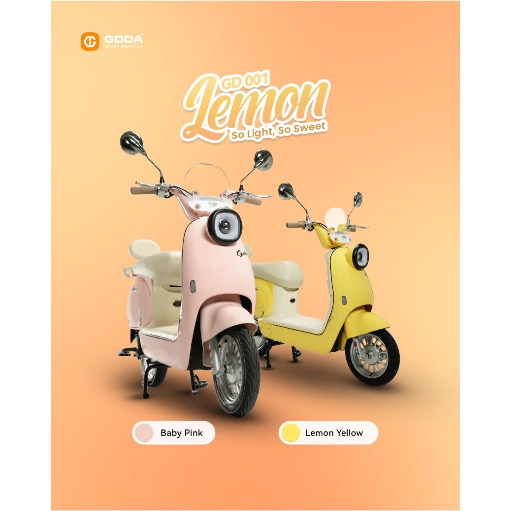 Sepeda Listrik GODA 001 LEMON