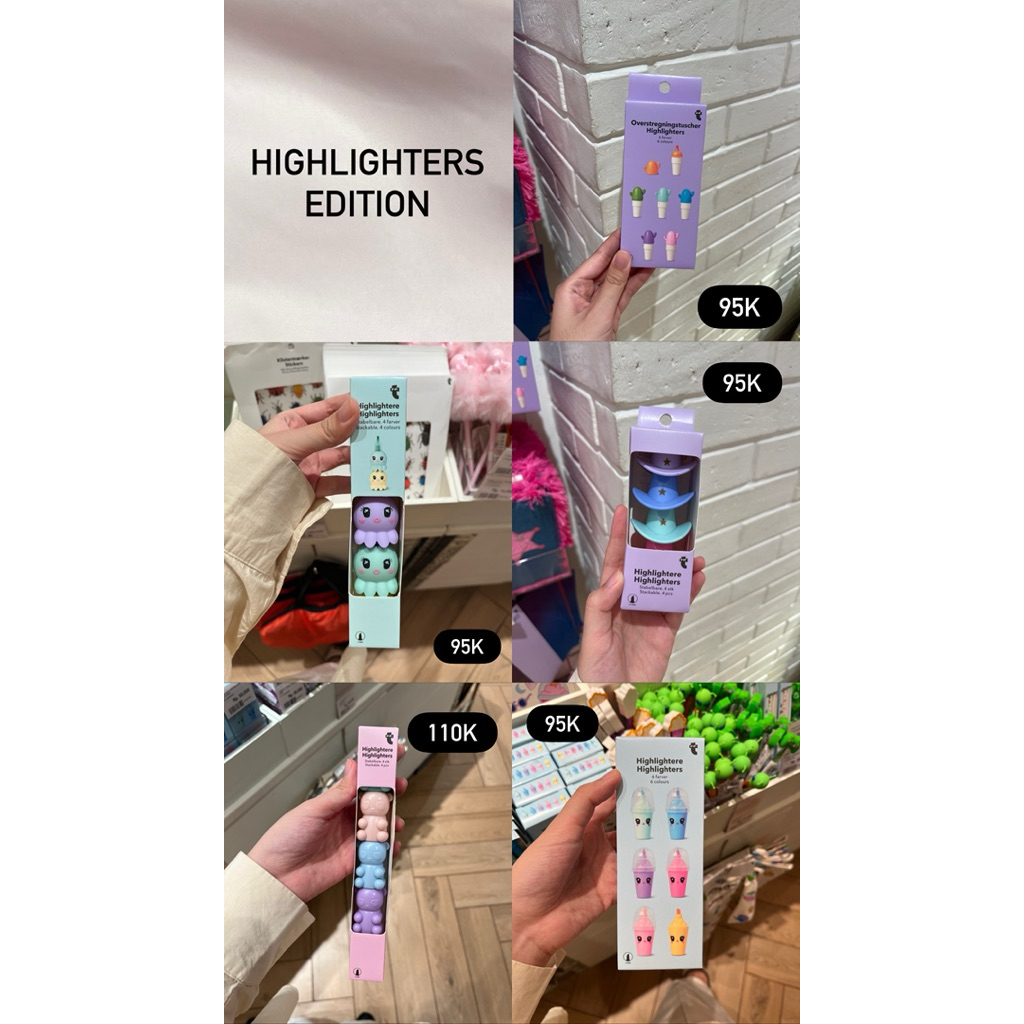 

Jastip Flying Tiger By Lutido | Highlighters Edition/ Stabilo Set