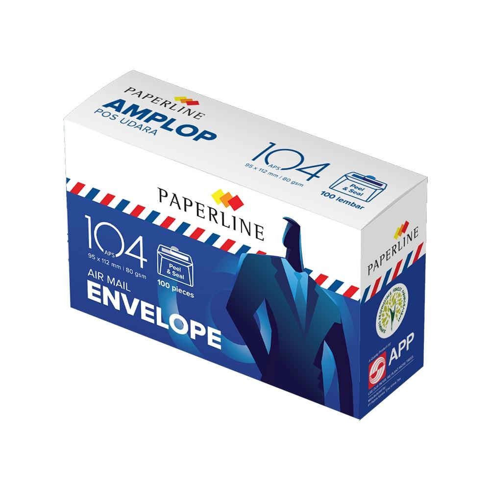 

Amplop Paperline 104 Airmail [Per Box]