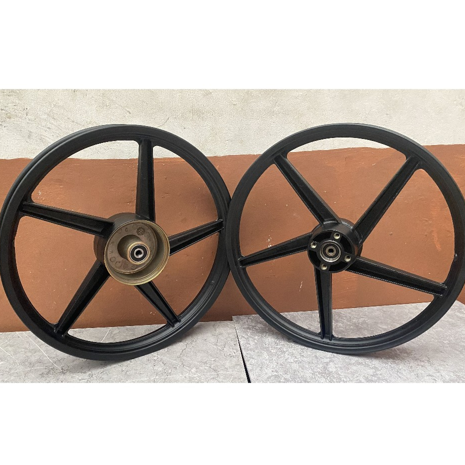 Velg Shogun 125 Shogun 110 Satria 2Tak Tornado V rossi Palang 5 Zigen Goose Hitam