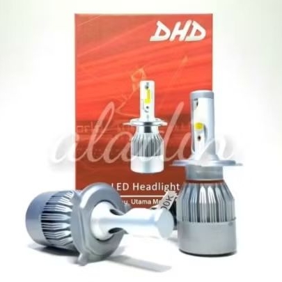 Lampu LED Mobil H4 6000K DHD