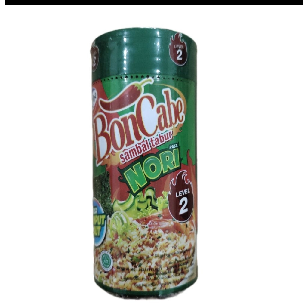 

Sambal Tabur Nori Level 2 @35gr Botol - BonCabe - KOBE