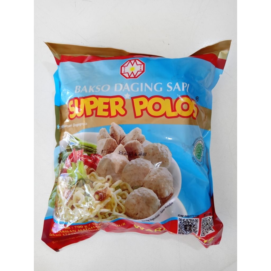 

Warisan Bakso Daging Sapi Super Polos isi 50 butir