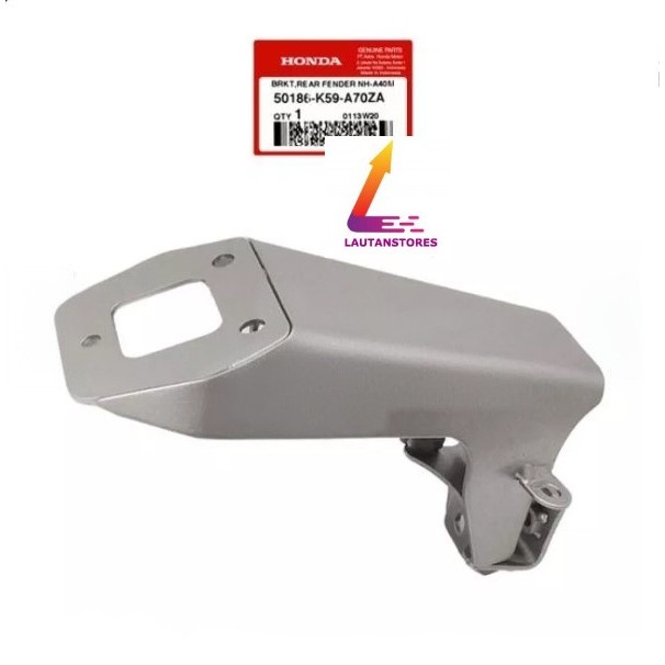 50186-K59-A70ZA Bracket Slebor Belakang Honda New Vario 125 150 Honda Vario 160