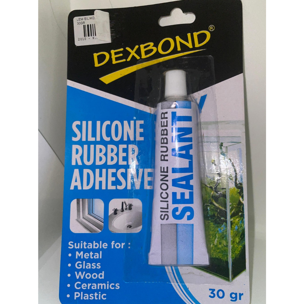 LEM SILICONE DEXBOND / LEM SEALANT DEXBOND / SILICONE RUBBER ADHESIVE / LEM KACA DEXBOND