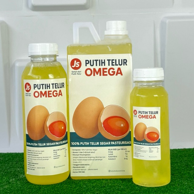 

Putih Telur Omega Fresh 1000 ml, 500 ml, 250 ml