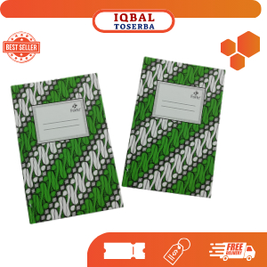 

Buku batik/Kertas Paperline isi 200 lembar tebal ukuran A5 - Note Stationery