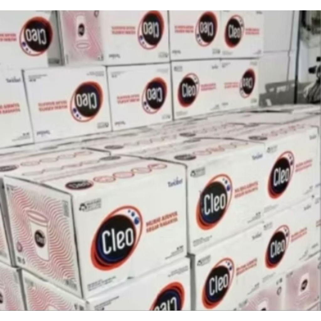

AIR MINUM MINERAL CLEO CUP || CLEO GELAS ISI 220ML. 1 CTN ISI 40 CUP