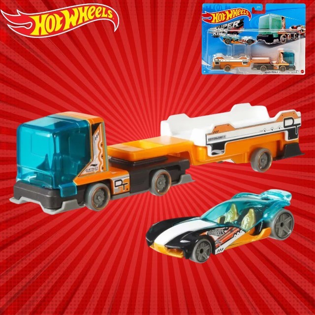 Hot Wheels District Transport Super Rigs Transporter BDW51 935B