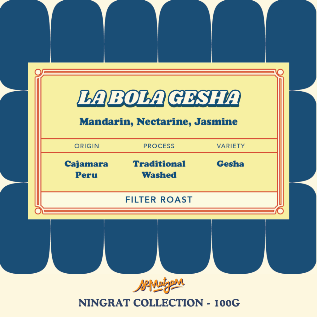

Peru Finca La Bola Gesha Washed - Sematjam Coffee Roastery