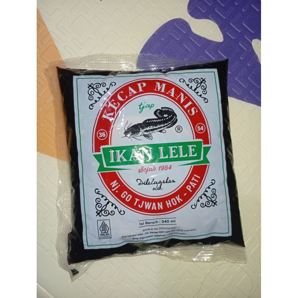 

kecap manis cap ikan lele 340 ml
