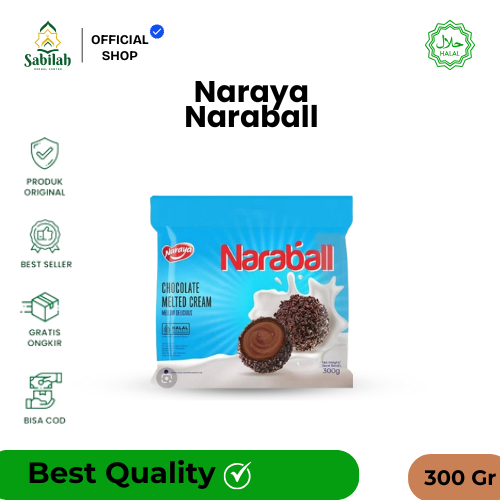 

Naraya Naraball Chocolate Melted Cream 300gr / Naraball Chocolate