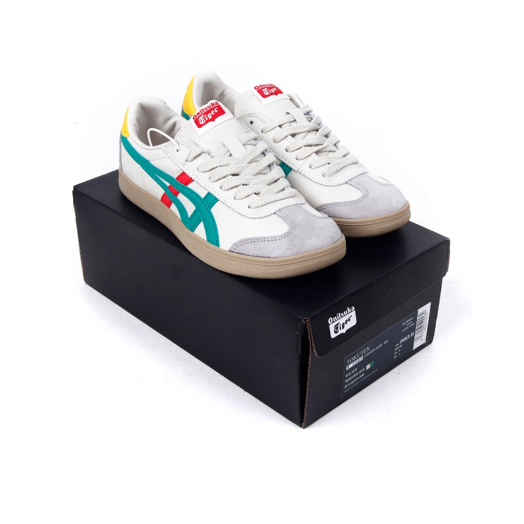 Onitsuka Tiger Tokuten White Beige Red Green