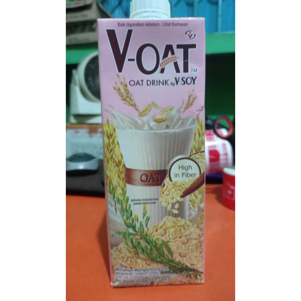 

V-Oat by V-Soy Susu Oat Original 1000ml - satuan
