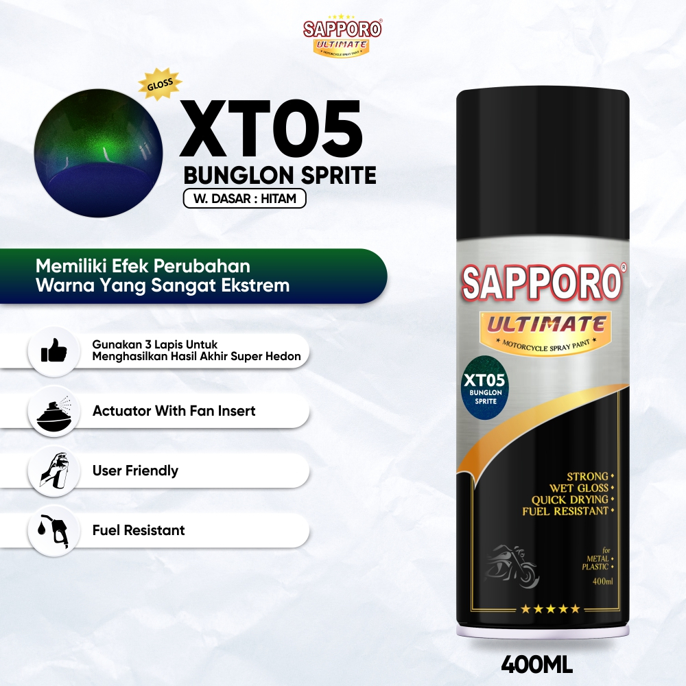 SAPPORO ULTIMATE XT05 BUNGLON SPRITE / SAPPORO SPRAY