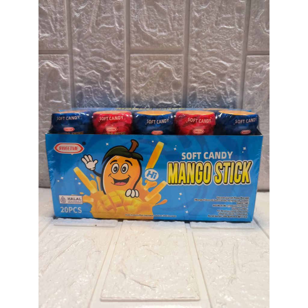 

SWEET ME PERMEN STIK MANGGA/SOFT CANDY MANGO STICK