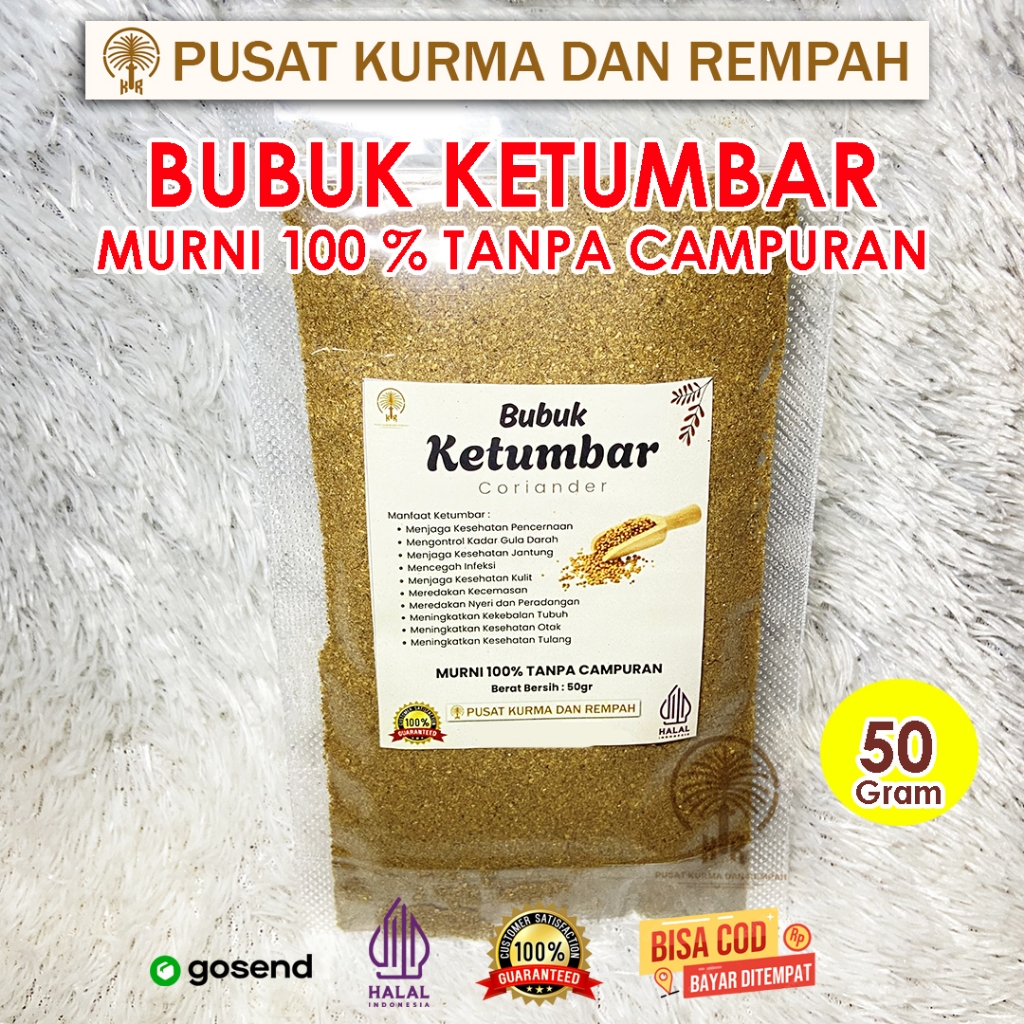 

Bubuk Ketumbar Premium 50gram – 100% Murni Tanpa Campuran