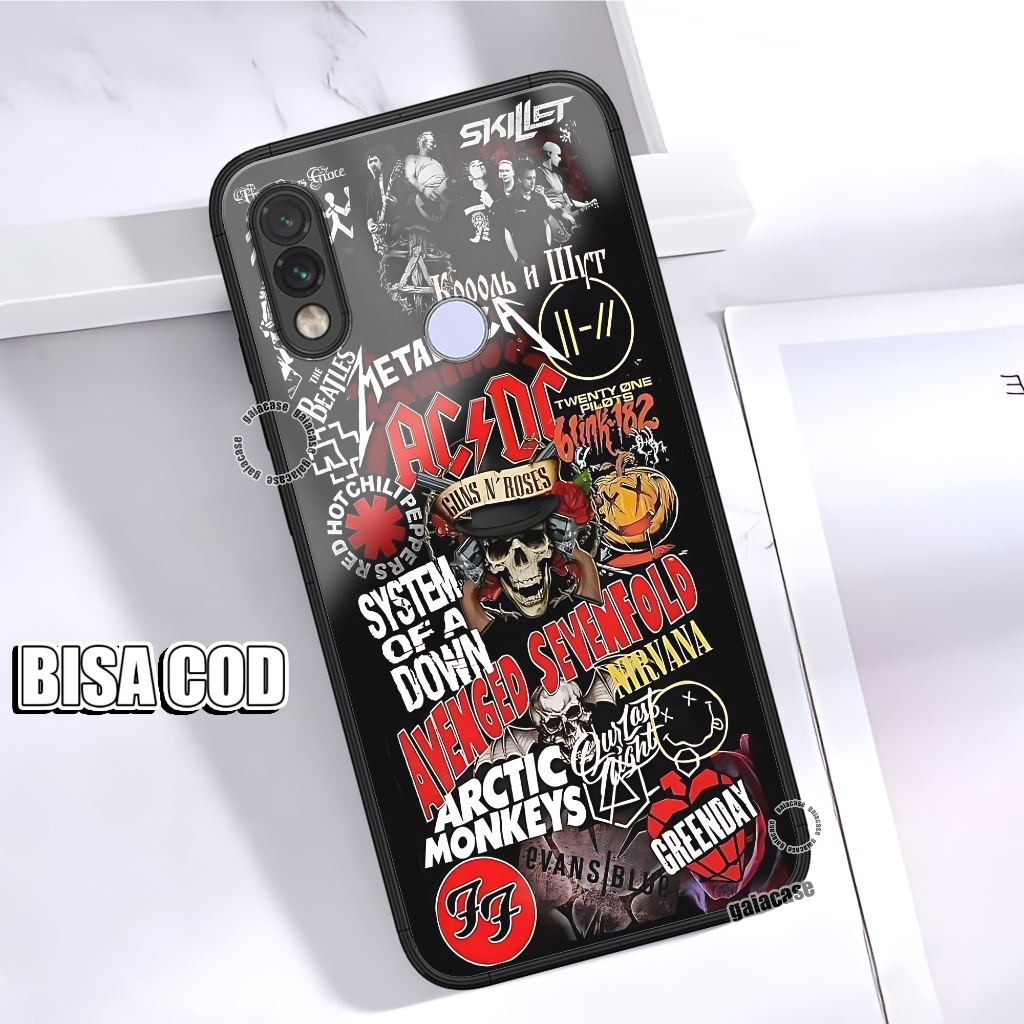 Softcase Kaca Kilau Untuk REDMI NOTE 7 / NOTE 7 PRO Terbaru - Casing Hp For XIAOMI REDMI NOTE 7 / NO