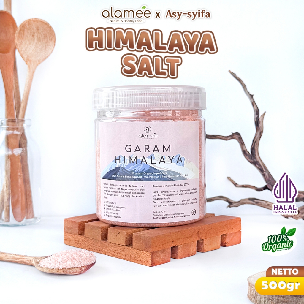 

Garam Himalaya Natural 500g Pink Himalayan Sea Salt Pakistan