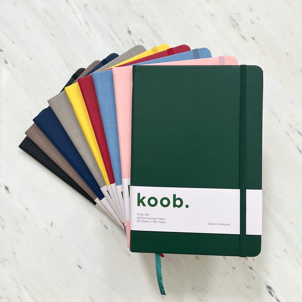 

A501 Koob. Hardcover Notebook A5 Buku Tulis Polos / Plain Agenda Jurnal Diary
